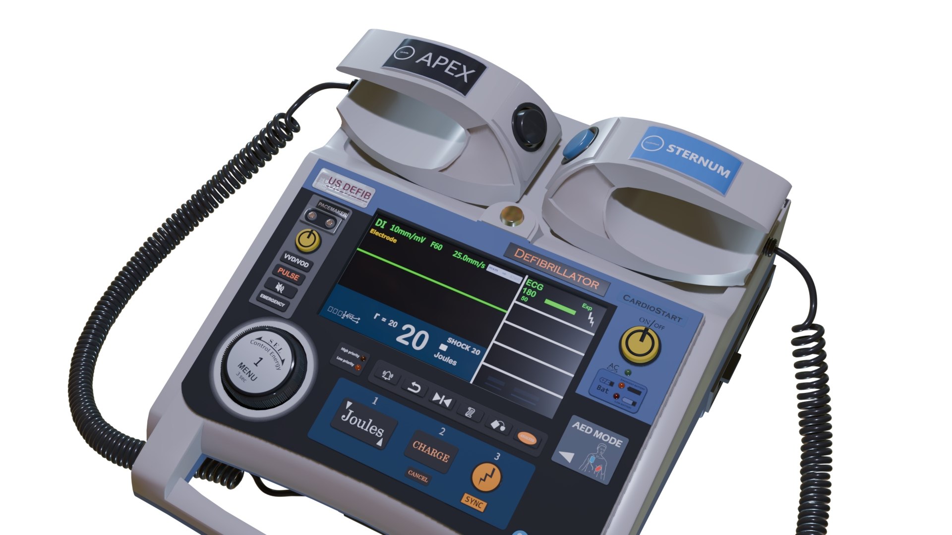 Defibrillator Cardiostart biphasic 3D https://p.turbosquid.com/ts-thumb/wA/1BzKEM/na/defib_cam05.0049/jpg/1759413844/1920x1080/fit_q87/f2f8605a5110c4fd65ecae8b9f8c549401f69285/defib_cam05.0049.jpg