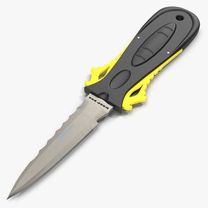 Dive Knife 2 3D Model