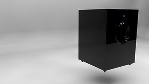 subwoofer 3d model