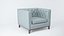 Ethan Allen Anderson Chaise Tissu