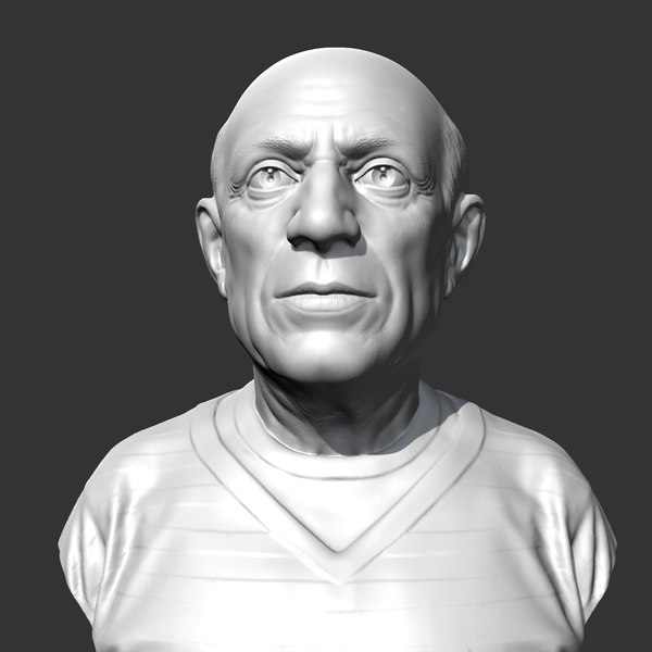 パブロ・ピカソ 3Dプリントモデル3Dモデル - TurboSquid 2252962