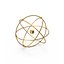 3D Gold Atom model