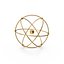 3D Gold Atom model