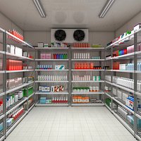 Pharmacy Storage Room Refrigerated