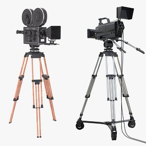 Studio Camera and Retro Camera