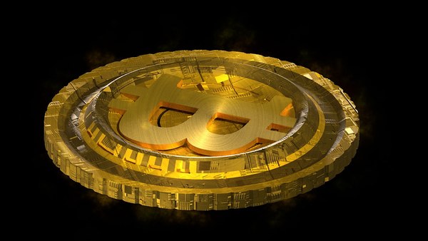 High Detailed Bitcoin Crypto Coin Token Blockchain Nft 4 3D model