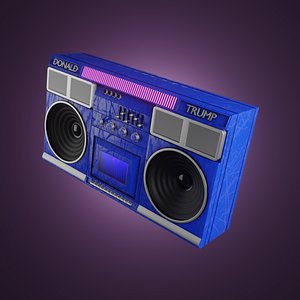 Magnitofon 3D model