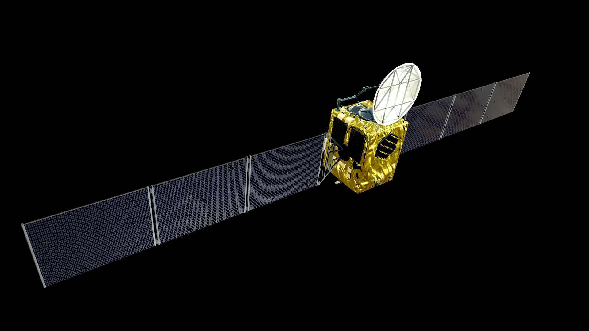 北斗导航卫星系统北斗三号卫星3D模型 - TurboSquid 1461975