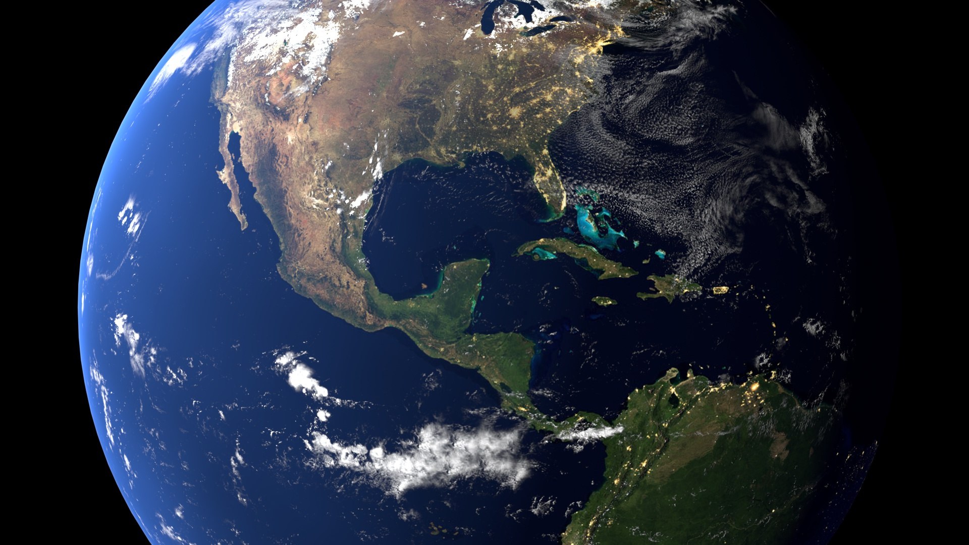 Earth Rig Night 3D Model - TurboSquid 1680838