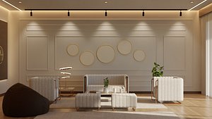 Living Room - 05 3D model