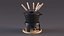 Cheese Fondue Set Black
