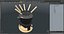 Cheese Fondue Set Black