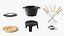 Cheese Fondue Set Black
