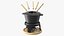 Cheese Fondue Set Black