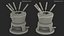 Cheese Fondue Set Black