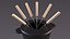 Cheese Fondue Set Black