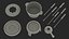 Cheese Fondue Set Black