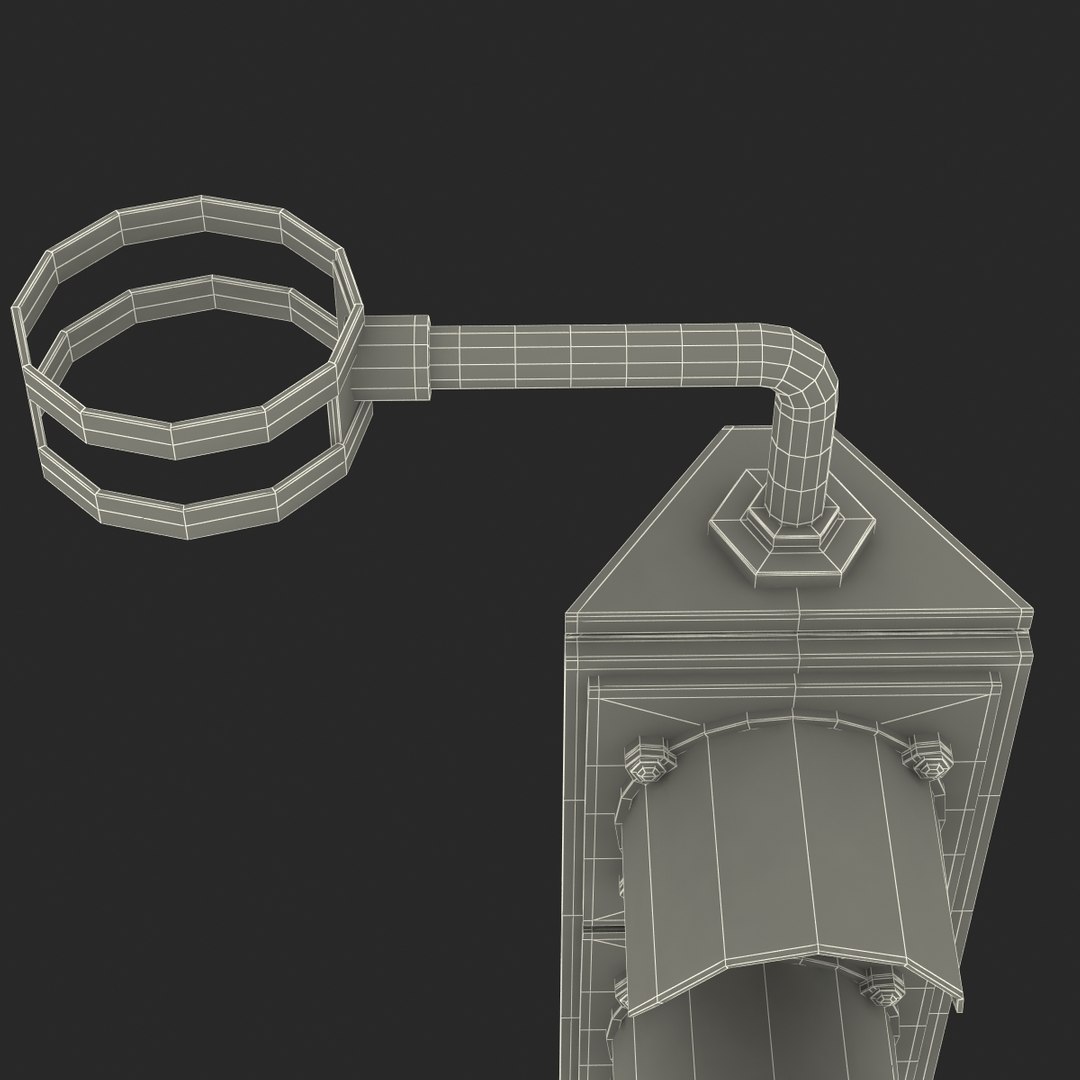 Stop Light 5 3d Model