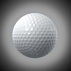 golf ball 3d lwo