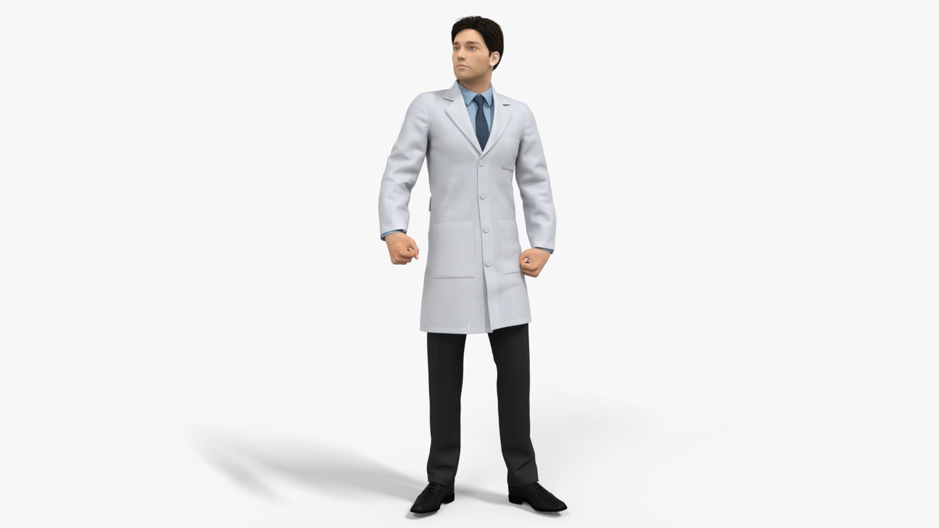 3D Model Doctor Rigged - TurboSquid 2511081