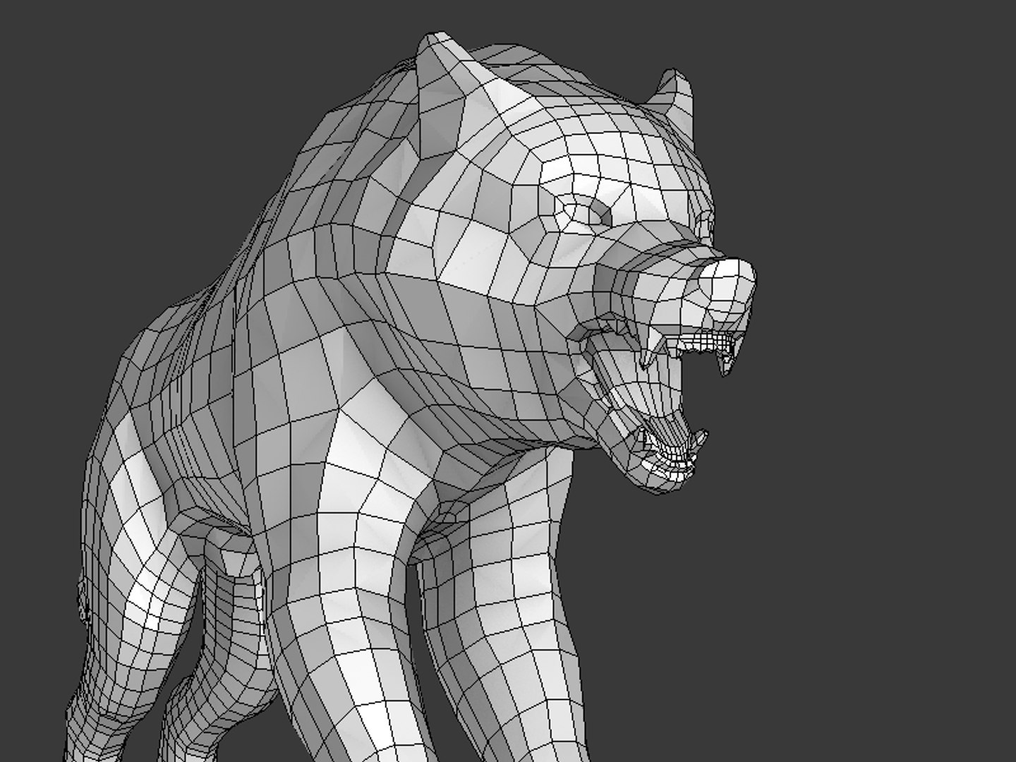 3D Model Wolf - TurboSquid 1248145