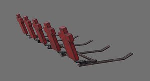 3D football tackling dummy 1b