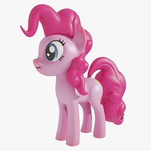 pinkie pie little pony 3D model