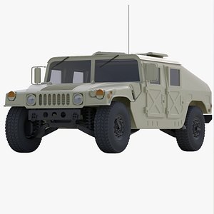 humvee transport 3d model