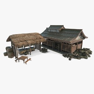 3D Kitchens and Firewood Storage Rooms