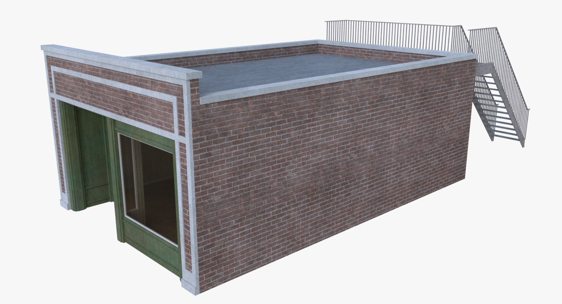 store interior buildings blend