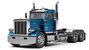 Peterbilt 359 Day Cab 1984 3D
