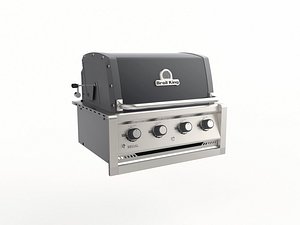gas grill 3D model