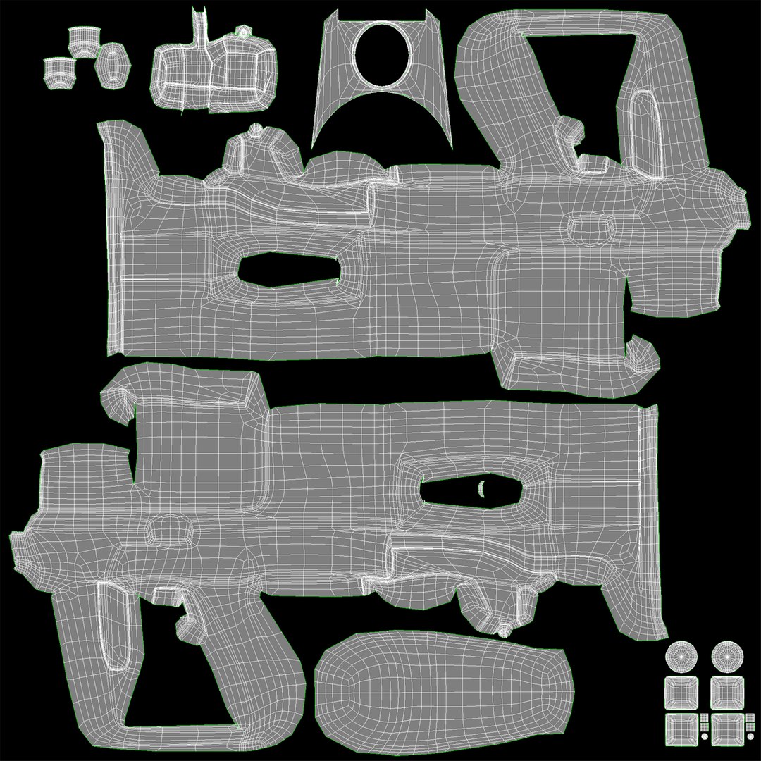 3d Xm25 Grenade Launcher Model