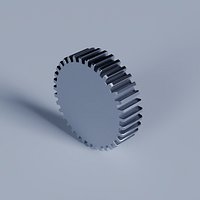 Spur Gear M1 Z35  10 mm Thickness