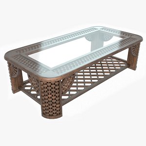 3D model classic coffee table