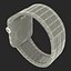 Apple Watch 42mm Link pulsera Dark Space 2 modelo 3D