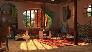 Arab mud room