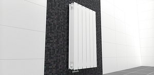 3ds radiator bathroom design
