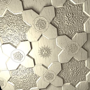 3 Renaissance tileable ceiling