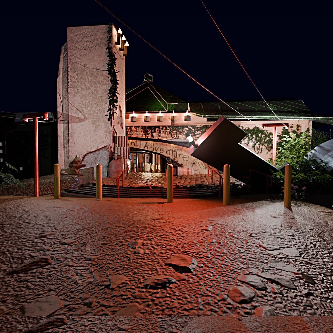 Adventurers Club Model - TurboSquid 2426967