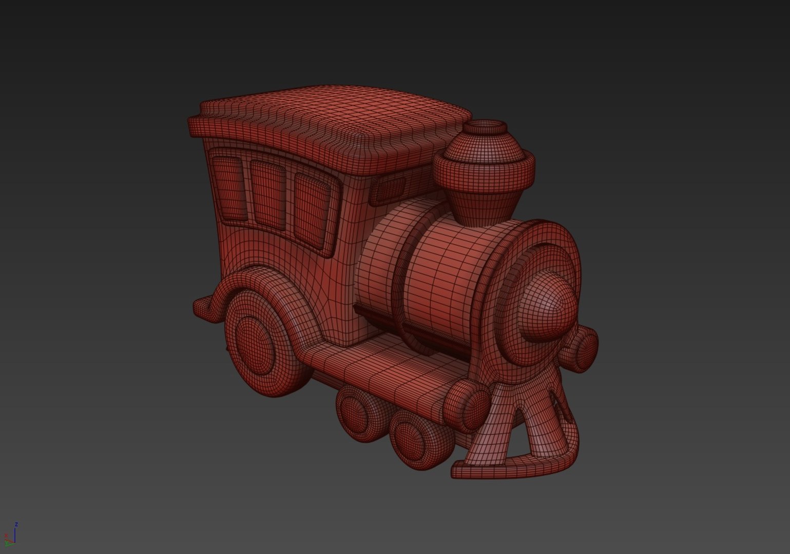 Toy Train 3D Model 3D Model - TurboSquid 1830348