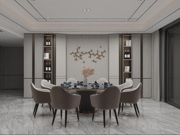 3D Dining Room - 067 model - TurboSquid 1976977