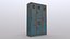 PBR School Gym Locker 05 - Blue Sea