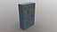 PBR School Gym Locker 05 - Blue Sea