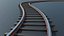 Customizable Railroad Tracks 3D