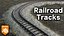 Customizable Railroad Tracks 3D