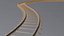 Customizable Railroad Tracks 3D