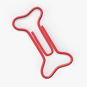 Bone Shaped Paper Clip