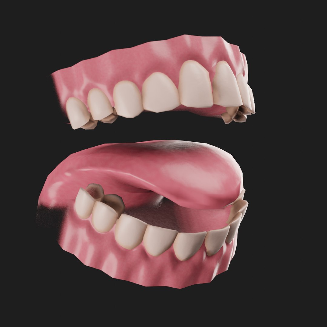 Low Poly Jaws for Games Modelo 3D - TurboSquid 1945173