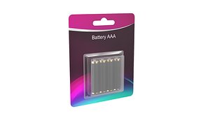 3D Battery AAA model